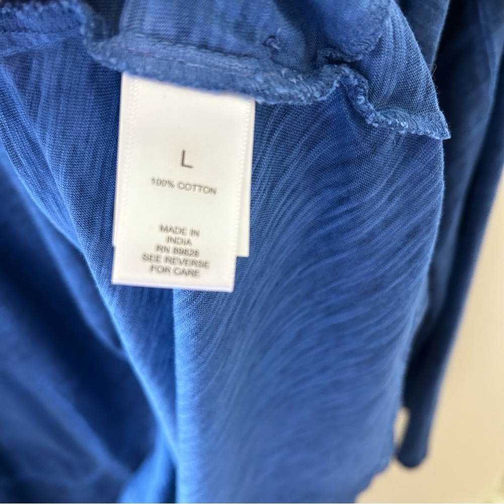 New With Tags LOGO by Lori Goldstein Split-Neck Tunic. - Picture 4 of 5